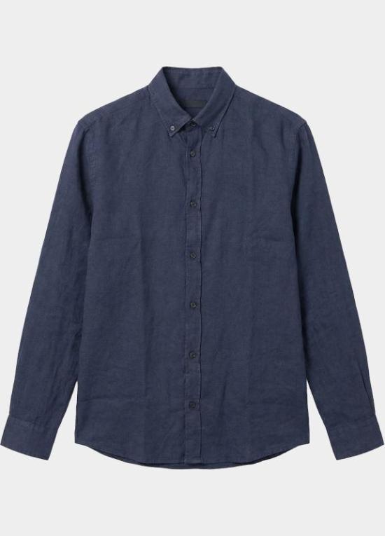 26SS 보스 긴팔 셔츠 50556077 10261979 01 404 Blue