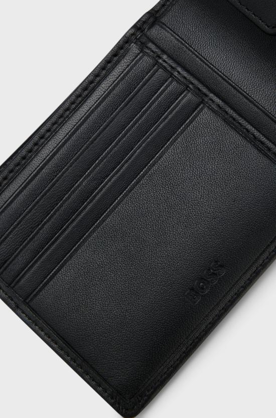 26SS 보스 남성지갑 50470459 10241555 01 001 Black - BOSS