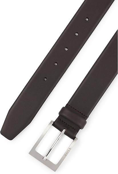 26SS 보스 가죽 벨트 50470787 10182771 02 203 Dark brown - BOSS