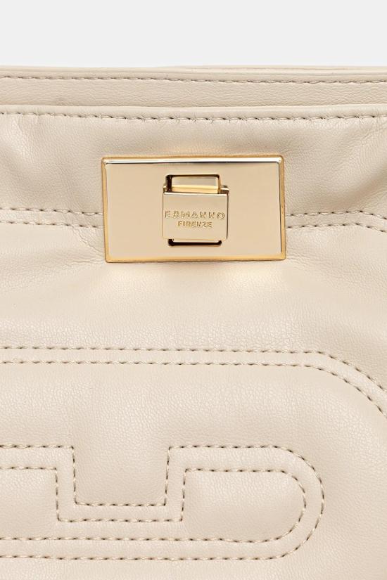 25FW 에르마노 피렌제 숄더백 12401969 381 White - ERMANNO FIRENZE