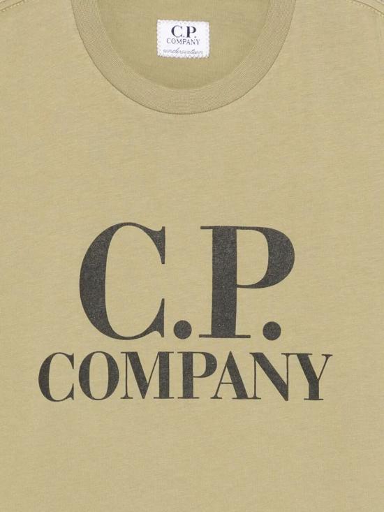 26SS [키즈] 씨피 컴퍼니 티셔츠 CPM006 LAA17 30915 DRIED HERB - C.P. COMPANY