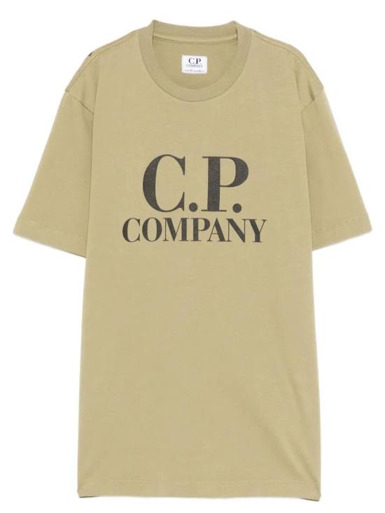 26SS [키즈] 씨피 컴퍼니 티셔츠 CPM006 LAA17 30915 DRIED HERB