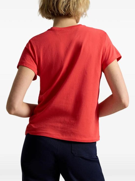 26SS 폴로 랄프로렌 반팔 티셔츠 211B14605 021 BRIGHT HIBISCUS - POLO RALPH LAUREN