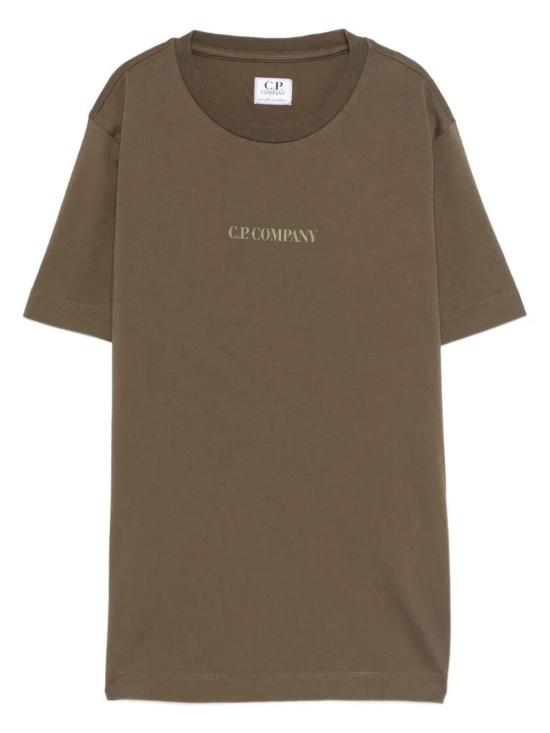 26SS [키즈] 씨피 컴퍼니 티셔츠 CUM00U LAA17 30191 IVY GREEN