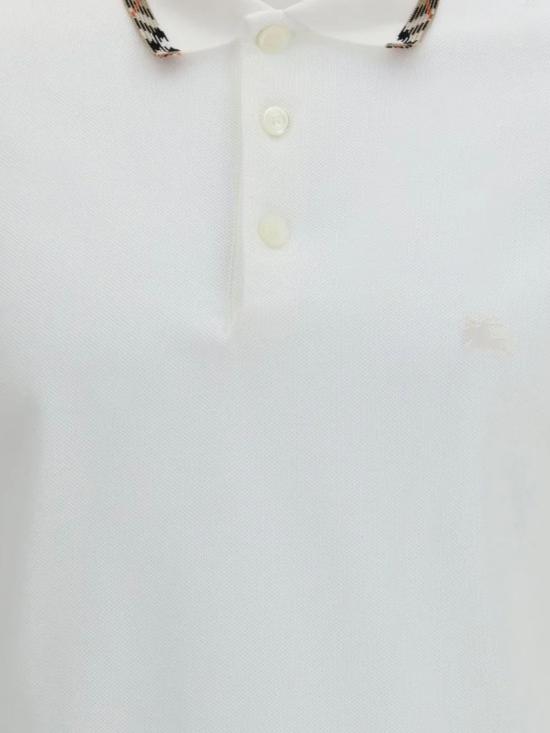26SS 버버리 폴로 티셔츠 8126955 B7078 White - BURBERRY