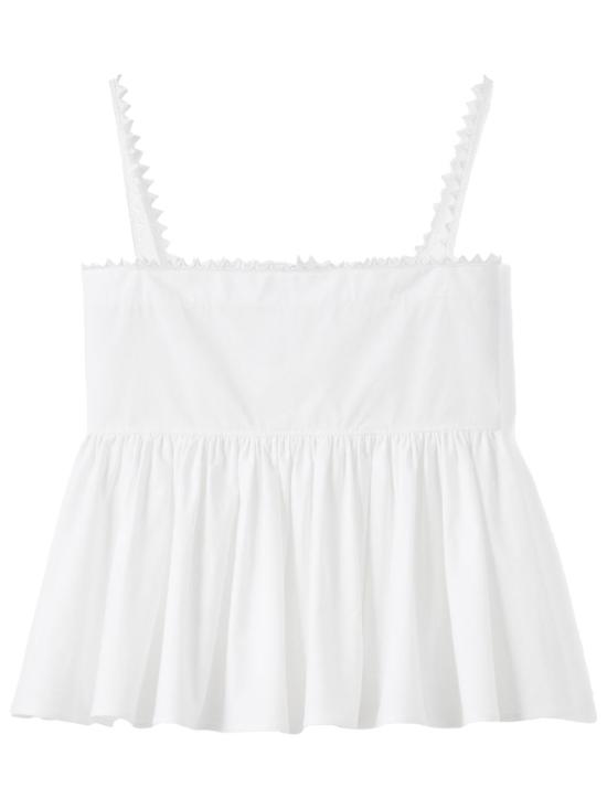 26SS 자크뮈스 민소매 티셔츠 TOW00887AW00648 100 WHITE