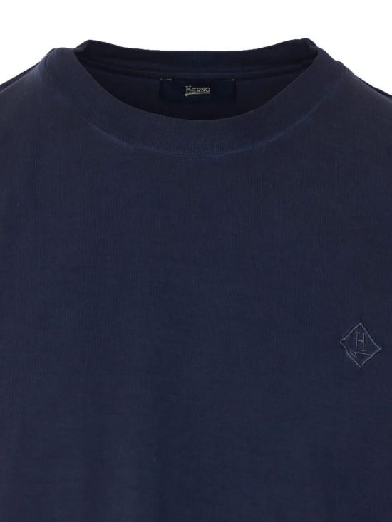 26SS 에르노 반팔 티셔츠 JG000272U 52130 9200 BLU NAVY - HERNO