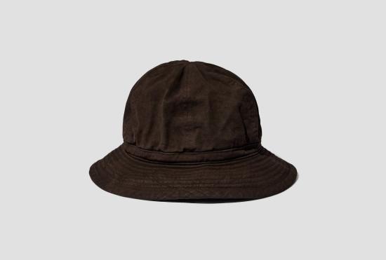 26SS 타이가 타카하시 버킷햇 LOT.010 미군  - 진흙 염색 갈색 TTSS26010