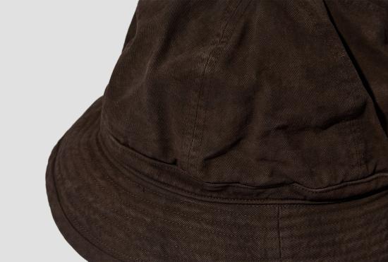 26SS 타이가 타카하시 버킷햇 LOT.010 미군  - 진흙 염색 갈색 TTSS26010 - TAIGA TAKAHASHI