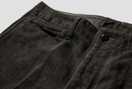 26SS 타이가 타카하시 스트레이트 팬츠 LOT.221 작업용 바지 - SUMI TTSS26221 - TAIGA TAKAHASHI