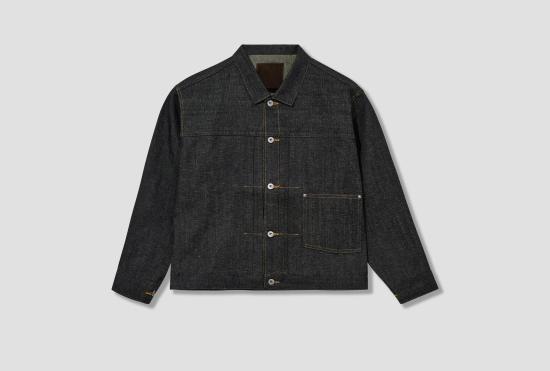 26SS 타이가 타카하시 데님 자켓 LOT.703 데님 재킷, 1920년대 - 생지 인디고 TTCORE703