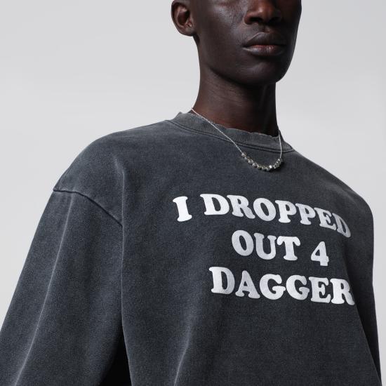 26SS DAGGER 긴팔 티셔츠 90005CO Black - OTHER BRANDS