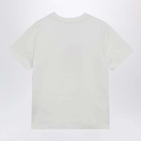 26SS 버버리 나이트 스탬프 코튼 티셔츠 8123347163419 White - BURBERRY