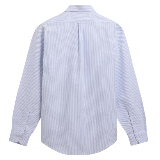 26SS 세바고 긴팔 셔츠 751271W A13 ROYAL BLUE WHITE - SEBAGO