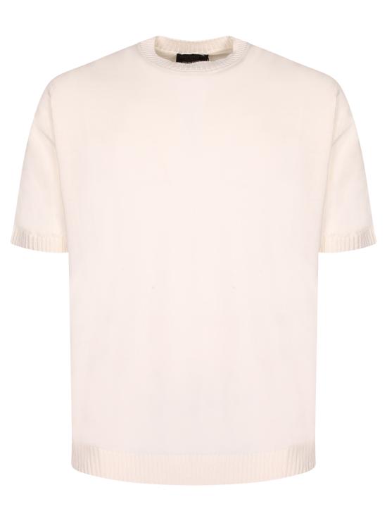 26SS 델 오글리오 반팔 티셔츠 GC3MC CR14R 020 White