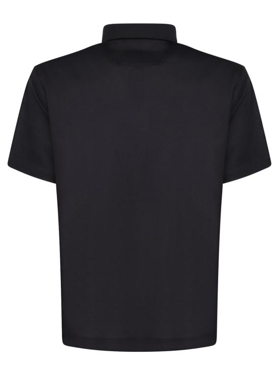 26SS 에르메네질도제냐 폴로 티셔츠 UH348A3 H794 B09 Blue - ERMENEGILDO ZEGNA