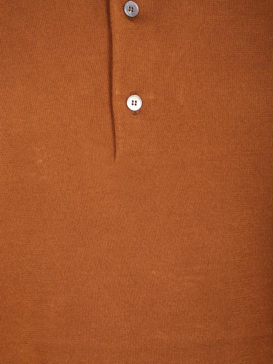 26SS 에르메네질도제냐 폴로 티셔츠 UHC90A3 C32 N05 Brown - ERMENEGILDO ZEGNA