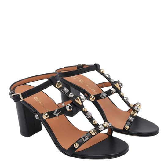 26SS 비아로마 샌들 4642 A34NERO Black - VIA ROMA