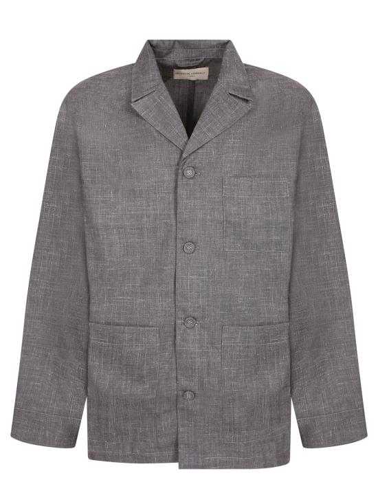 26SS 오피신 제네랄 수트 자켓 MTLG400PRE MIDGREYECR White