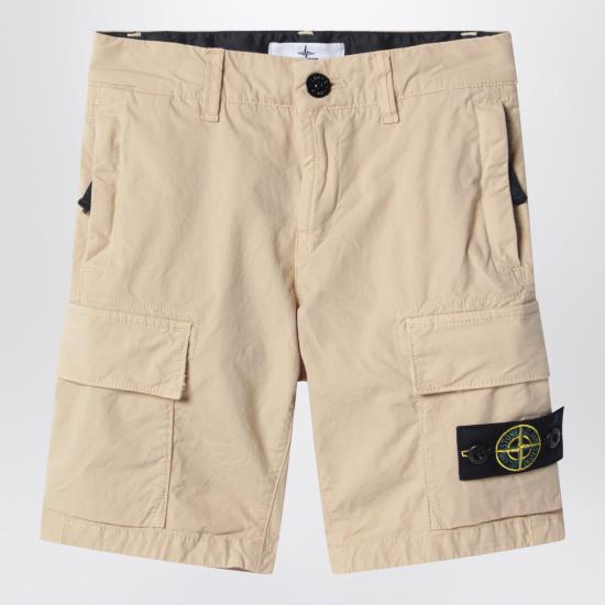 26SS [키즈] 스톤 아일랜드 쇼츠/버뮤다 16L100002 CS0001 Beige