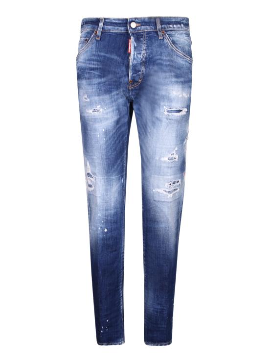 26SS 디스퀘어드2 데님 팬츠 S71LB1725 D30010 470 Blue