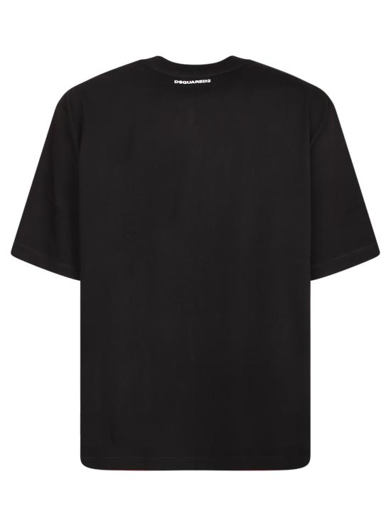 26SS 디스퀘어드2 반팔 티셔츠 S78GD0121 D20033 900 Black - DSQUARED2