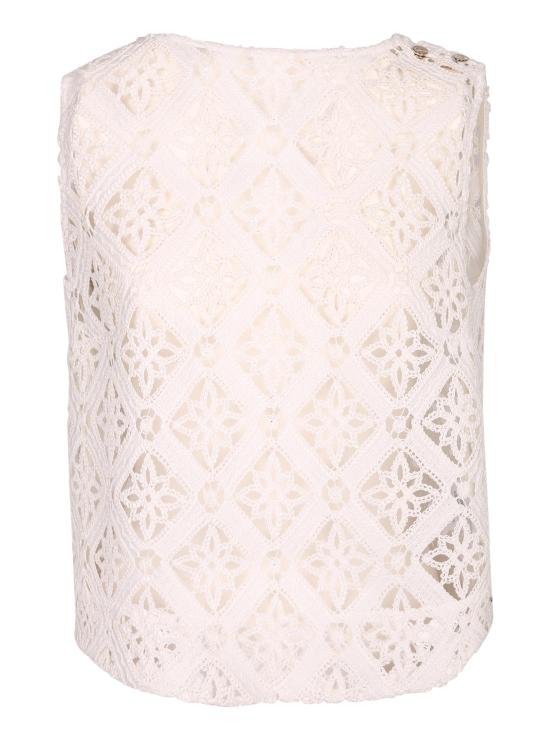 26SS 에르노 민소매 티셔츠 BL000054D 13295 1100 White