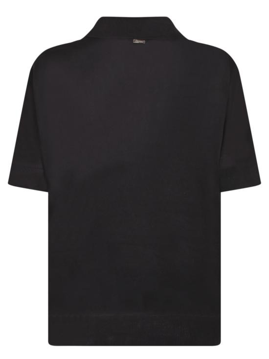 26SS 에르노 폴로 티셔츠 JPL00113D 52056 9300 Black - HERNO