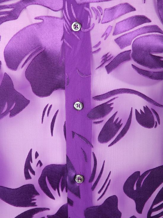 26SS 디스퀘어드2 블라우스 S72DL0786 D35482 382 Purple - DSQUARED2