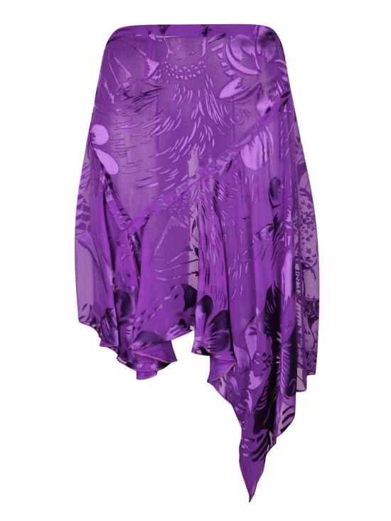 26SS 디스퀘어드2 미디 스커트 S72MA1065 D35482 382 Purple