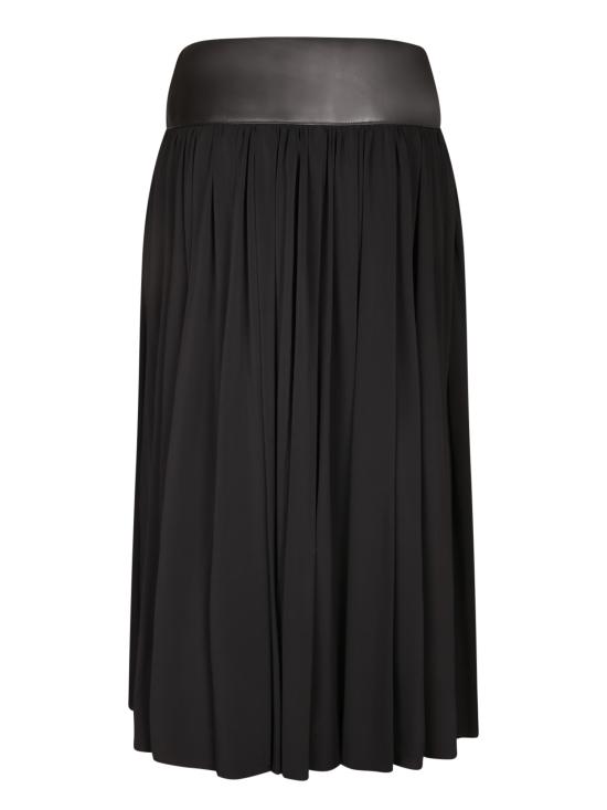 26SS 알라이아 롱 스커트 AA9J2488 J050C 995 Black - ALAIA