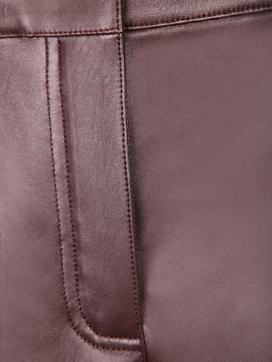 26SS 알라이아 스트레이트 팬츠 AA9P1315 C228C 307 Brown - ALAIA