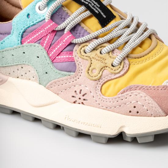 26SS 플라워 마운틴 스니커즈 0012017817 01 1H07 PINK OCHER LIGHT PINK MultiColour - FLOWER MOUNTAIN