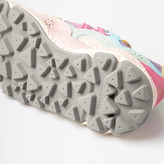 26SS 플라워 마운틴 스니커즈 0012017817 01 1H07 PINK OCHER LIGHT PINK MultiColour - FLOWER MOUNTAIN