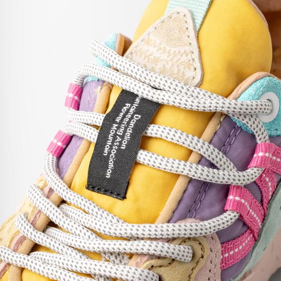 26SS 플라워 마운틴 스니커즈 0012017817 01 1H07 PINK OCHER LIGHT PINK MultiColour - FLOWER MOUNTAIN