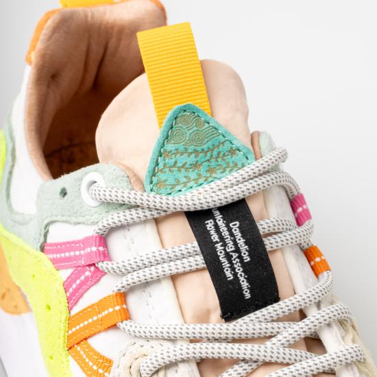 26SS 플라워 마운틴 스니커즈 0012017817 01 1N21 WHITE YELLOW FLUO LIGHT GREEN MultiColour - FLOWER MOUNTAIN