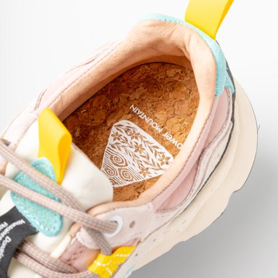 26SS 플라워 마운틴 스니커즈 0012017817 01 1B54 LIGHT PINK OFF WHITE PINK MultiColour - FLOWER MOUNTAIN