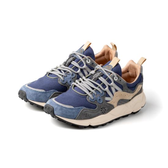 26SS 플라워 마운틴 스니커즈 0012017816 38 1C17 NAVY ANTHRACITE MultiColour - FLOWER MOUNTAIN