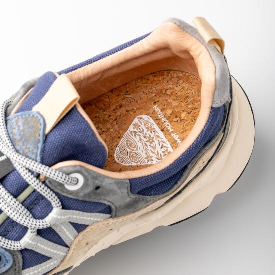 26SS 플라워 마운틴 스니커즈 0012017816 38 1C17 NAVY ANTHRACITE MultiColour - FLOWER MOUNTAIN