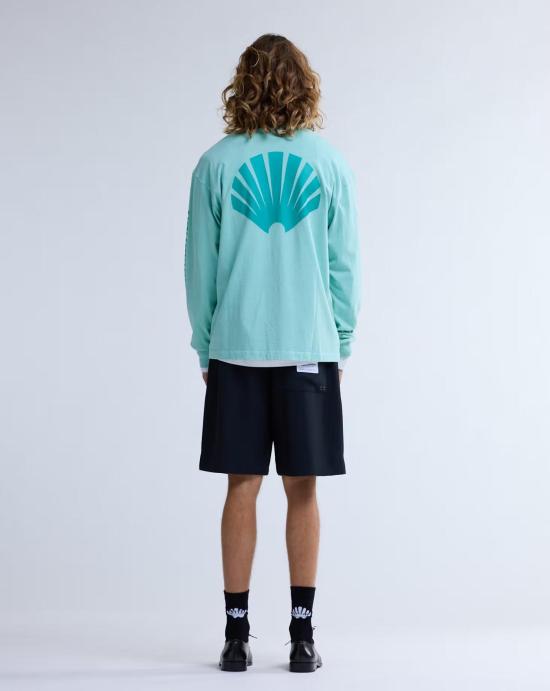 26SS 뉴 암스테르담 서프 어쏘시에이션 셔츠 2601106002 WAVE SEA GREEN Wave sea green - NEW AMSTERDAM SURF ASSOCIATION