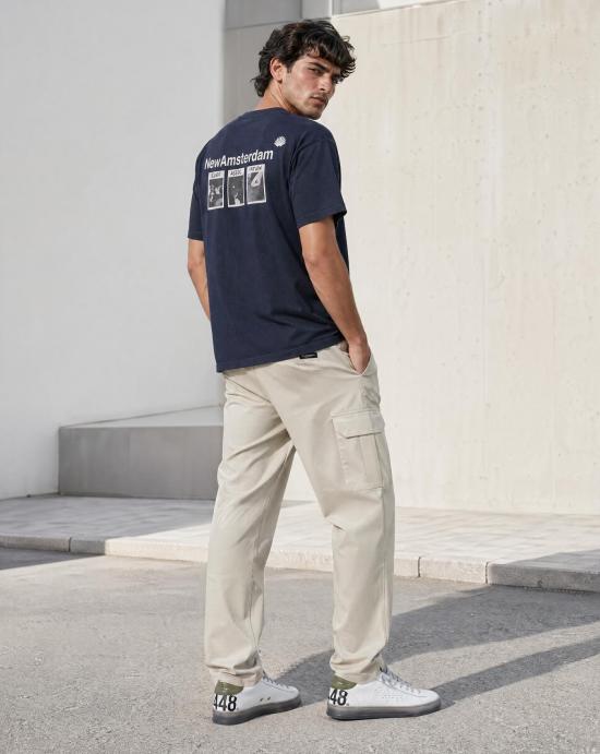 26SS 뉴 암스테르담 서프 어쏘시에이션 반팔 티셔츠 2601072002 NAVY Blue - NEW AMSTERDAM SURF ASSOCIATION