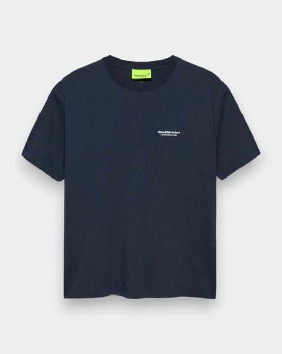 26SS 뉴 암스테르담 서프 어쏘시에이션 반팔 티셔츠 2601072002 NAVY Blue