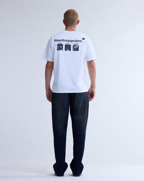 26SS 뉴 암스테르담 서프 어쏘시에이션 반팔 티셔츠 2601072001 WHITE White - NEW AMSTERDAM SURF ASSOCIATION