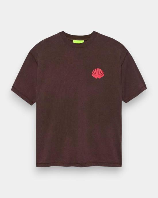26SS 뉴 암스테르담 서프 어쏘시에이션 반팔 티셔츠 2601064001 WALNUT DEEP RED Walnut deep red
