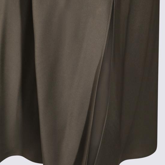  브루넬로 쿠치넬리 롱 스커트 Brunello Cucinelli 하이웨이스트  Rosmarino - BRUNELLO CUCINELLI