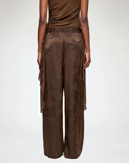 26SS 가니 스트레이트 팬츠 A1080120 ZWX DEMITASSE Brown - GANNI