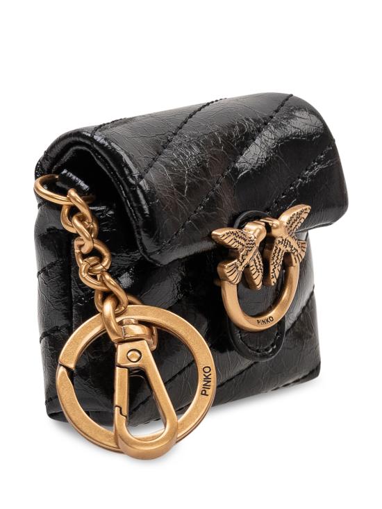 26SS 핑코 키링 105869A37O Z99Q NERO ANTIQUE GOLD - PINKO