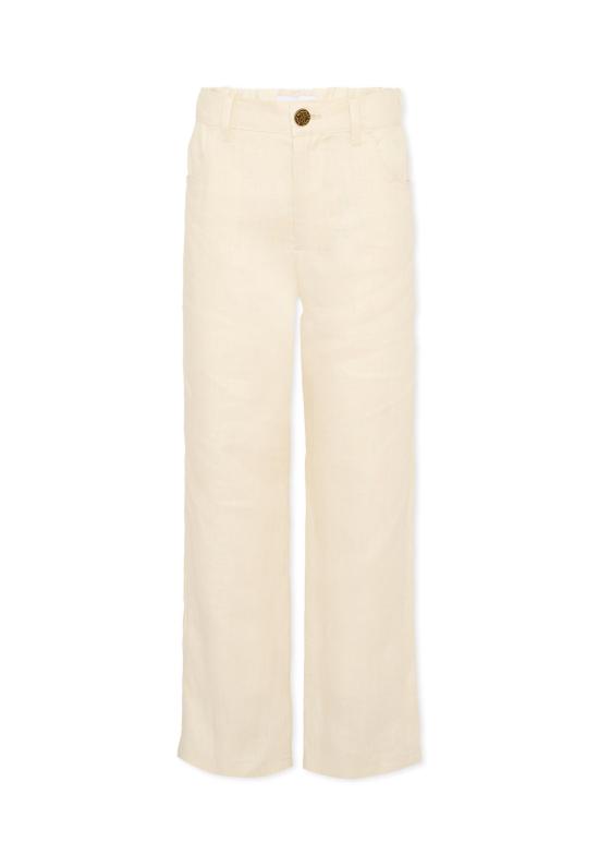 26SS [키즈] 로베르토 카발리 스트레이트 팬츠 CBP26089PA BEIGE PUTTY COLOR