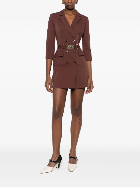 26SS 엘리자베타프랜치 숏팬츠 AB91961E2644 Brown - ELISABETTA FRANCHI