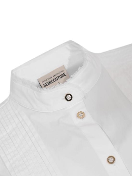 26SS 세미쿠튀르 셔츠 Y6SK11A090 Dark Beige - SEMI-COUTURE